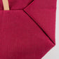 Magenta Silk & Rice Paper Handbag