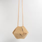 Beige Rice Paper & PE Handbag